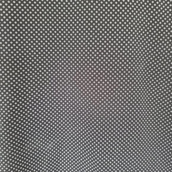 Apt 9 Long Sleeve Button Down Pin Dot Blouse Black White Womens Size M Polyester - Picture 8 of 11